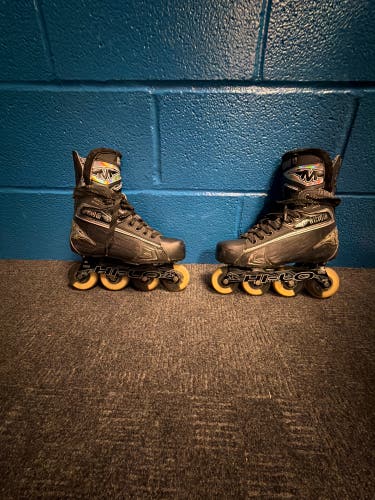 Mission Axiom T9 Inline Skates Wide Width Size 5 (Used)