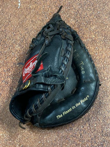 Used Rawlings Highlight Series Right Hand Throw Catcher's Baseball Glove 31.5"