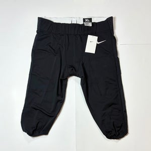Black Men's XL Adult Nike Game Pants (New) Nike Vapor Team Football Pants 908728-010