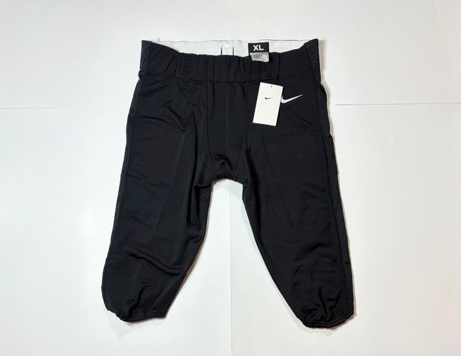 Black Men's XL Adult Nike Game Pants (New) Nike Vapor Team Football Pants 908728-010