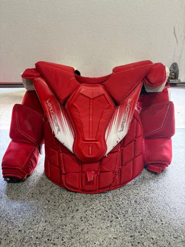 Large Bauer Vapor Hyperlite 2 Goalie Chest Protector Pro Stock (Used)