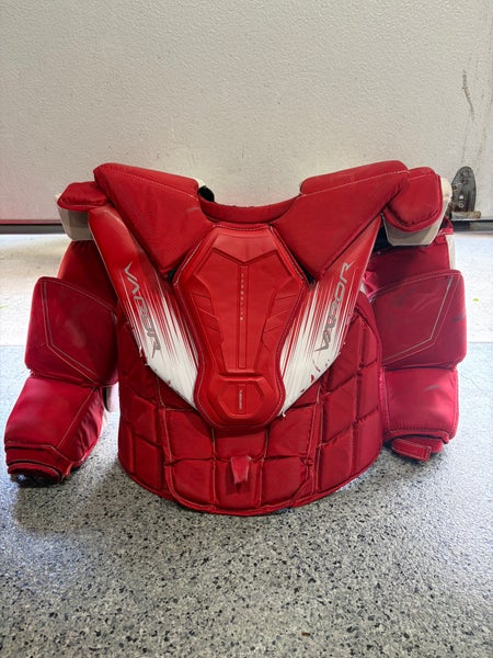 Large Bauer Vapor Hyperlite 2 Goalie Chest Protector Pro Stock (Used)