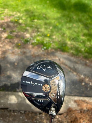 Men's Callaway Paradym Right Handed 3W Stiff Flex Graphite Shaft (Used)