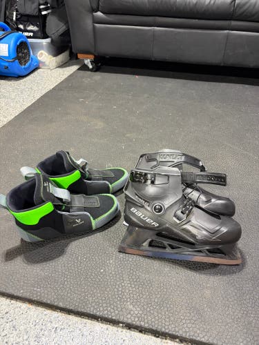 2024 Bauer Konekt 2 Hockey Goalie Skates Regular Width 8 (Used)