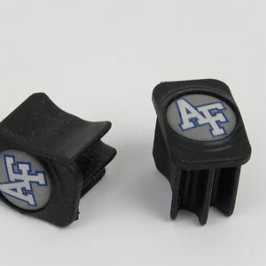 Air Force NCAA College Team Issued Pro Stock Hockey Stick End Cap (1 pair)