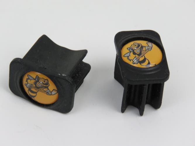 Sarnia Sting OHL CHL Team Issued Pro Stock Hockey Stick End Cap (1 pair)