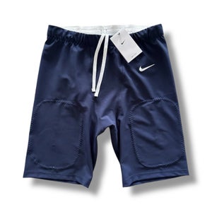 Blue Men's Medium Adult Nike Game Pants (New) Nike Vapor Football Tights Practice Shorts CW3972-419