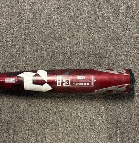 2022 DeMarini Voodoo One Alloy BBCOR Certified Bat (-3) 29 oz 32" (Used)