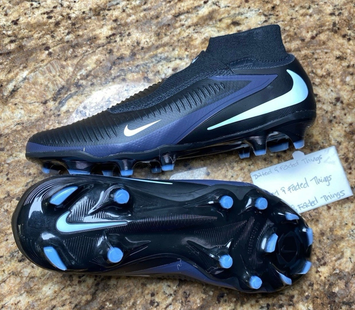 Nike Phantom 6 Low Elite AG-Pro Black Blue HQ2335 003 Men\'s Size 6.5 Soccer Nike Phantom 6 Low Elite AG-Pro Black Blue HQ2335 003 Men main image 4
