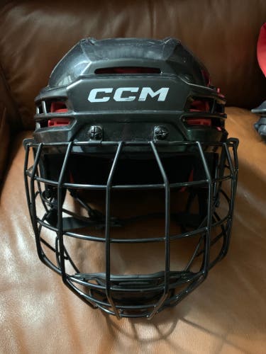 Medium CCM Tacks 70 Helmet and Cage (Used)