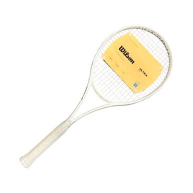 Used Wilson ULTRA UV Adult Tennis Racquet White 4 3/8" 10299-S000308899