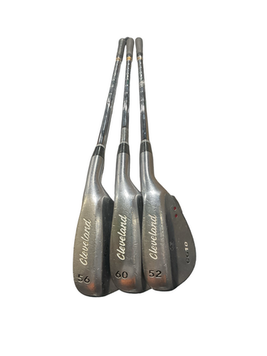 Used Cleveland WEDGE SET 52-56-60 Field Equipment 11834-S000049625