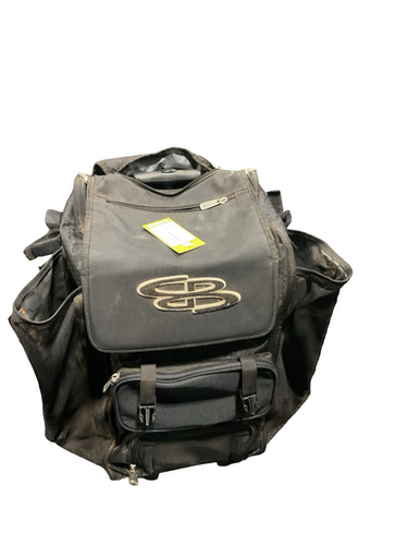 Used BoomBah BLACK BOOMBAH ROLLED BAG BB/SB Player Wheeled Bag Black 11834-S000049655