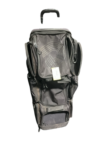 Used Demarini DEMARINI WHEELED PLAYER BAG BB/SB Player Wheeled Bag Black 11834-S000049720