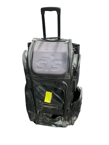 Used SMASH IT SPORTS ROLLER BAG BB/SB Player Wheeled Bag Black 11834-S000049721