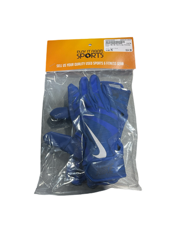 Used Nike BB/SB Batting Gloves Royal Blue MD 11834-S000049203