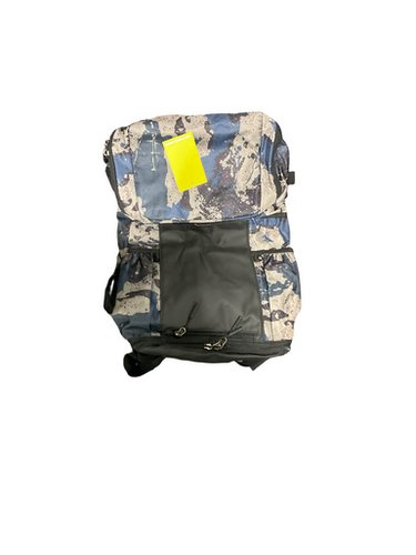 Used BLUE CAMO BAT BAG BB/SB Player Backpack Grey 11834-S000049215