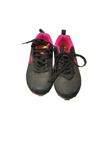 Used Rawlings SB CLEAT BB/SB Cleats Black And Pink Youth 13.0 11834-S000049303