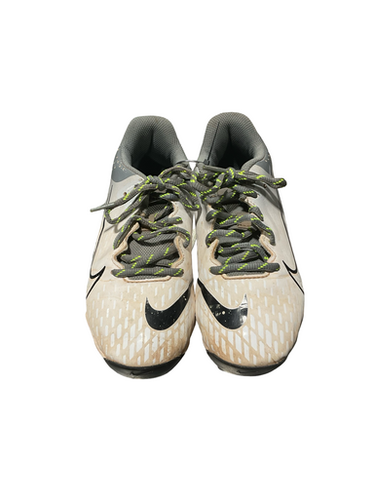 Used Nike DIAMOND BB/SB Cleats Grey Junior 02.5 11834-S000049440