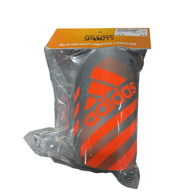 Used Adidas GHOST GUARD Soccer Shin Guards Adult Grey Junior 11834-S000049460