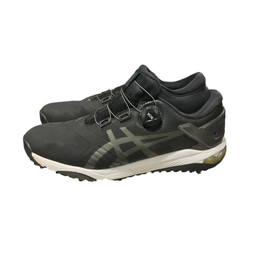 Used Asics Mens Golf Shoes Black Senior 11 11834-S000049479