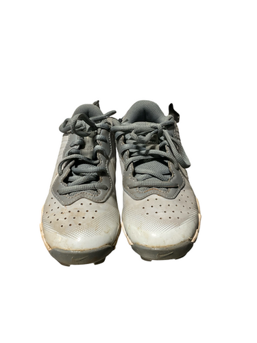 Used Nike DIAMOND CLEATS BB/SB Cleats Grey Junior 02 11834-S000049484