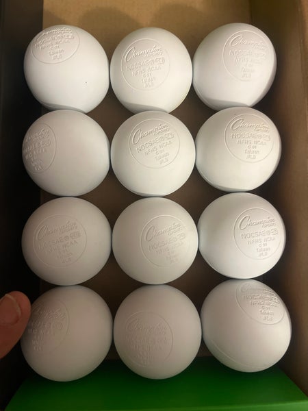 1 Dozen Brand New Champion Sports Lacrosse balls(12)