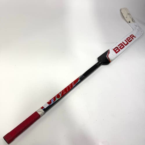 Repaired Regular Bauer Red Flylite - 26" Paddle - P31 Curve - #QQ992