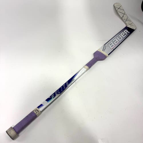 Repaired Regular Bauer Purple Flylite - 25.5" Paddle - P31C Curve - #QQ988