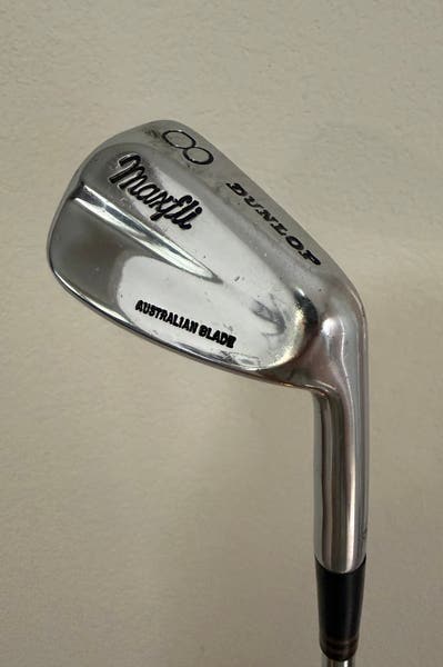 Used) Men's Dunlop Maxfli Australian Blades, Full Iron Set (10
