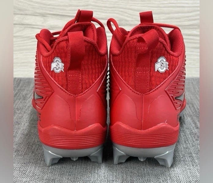 Men 11.5 Nike Force‎ Savage Pro 3 Football Cleats PE Ohio State Player Exclusive Size 11.5 - Nike Force Savage Pro 3 Football Cleats Ohio  main image 3