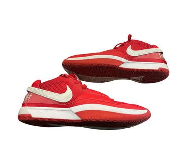 Used Nike JA MORANT Basketball Shoes Red Senior 13 11873-S000238388