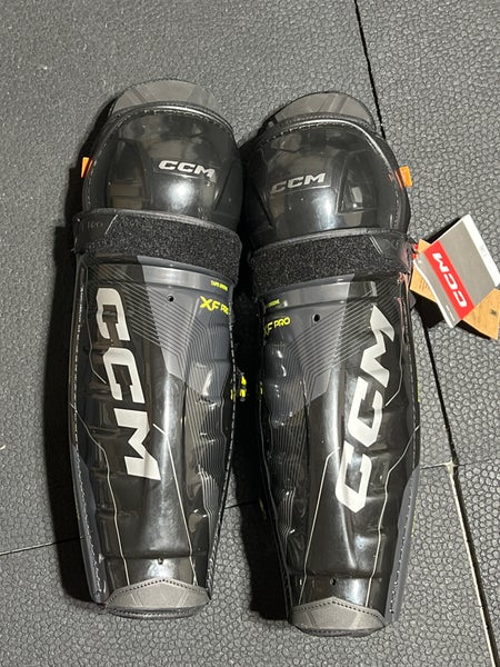Senior CCM Tacks XF Pro 17" Shin Pads Pro Stock (New)
