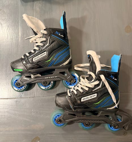 Bauer XLP Adjustable (11-1) Inline Skates (Used)