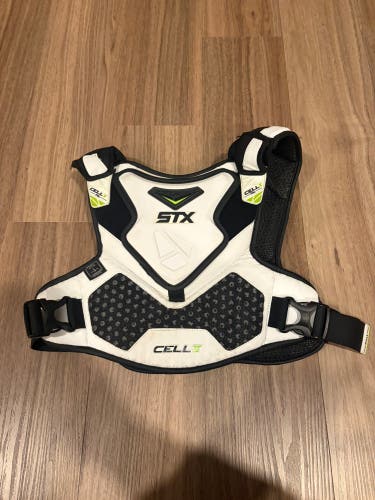Small Youth STX Cell V Shoulder Pads (Used)