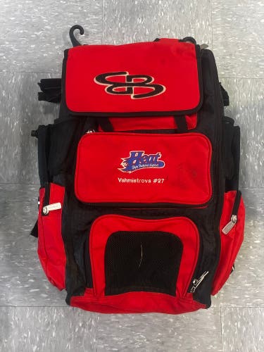 Red Adult Unisex Boombah Backpacks & Bags Backpack (Used)