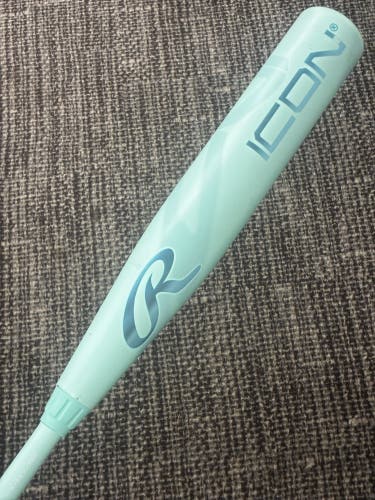 2026 Rawlings Icon Composite Bat USSSA Certified (-5) Composite 27 oz 32" (Used)