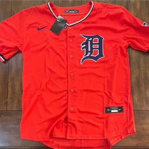 Detroit Tigers Kerry Carpenter  Adult Large (Orange) Alternate Jersey NWT