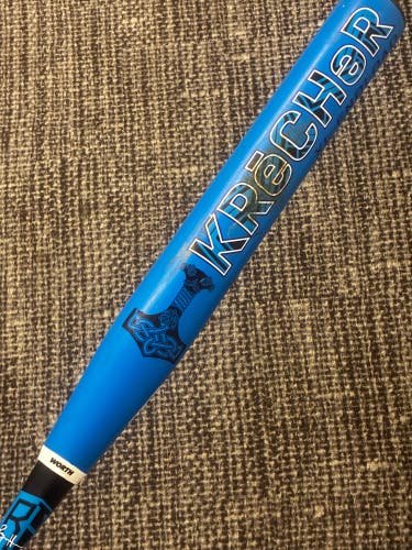 Blue 2022 Worth Krecher Composite Bat (-8) Composite 26 oz 34" (Used)