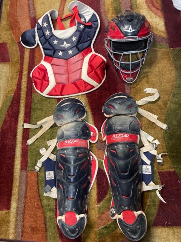 All Star System 7 Axis Catcher's Set (Used)