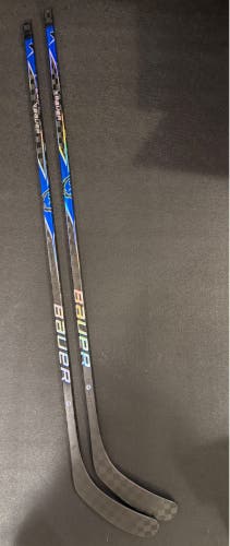 2 Pack Senior Bauer Proto2 Right Handed Hockey Stick P92 77 Flex (New)