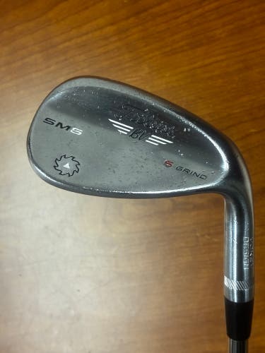 Titleist Vokey SM6 Tour Chrome Wedge Right Handed 56 Degree (Used)
