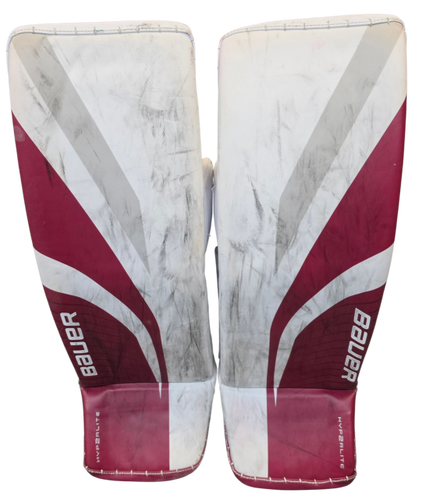 Bauer Vapor Hyperlite 2 Pro Goalie Leg Pads Large 37+ NCAA Pro Stock (15529)