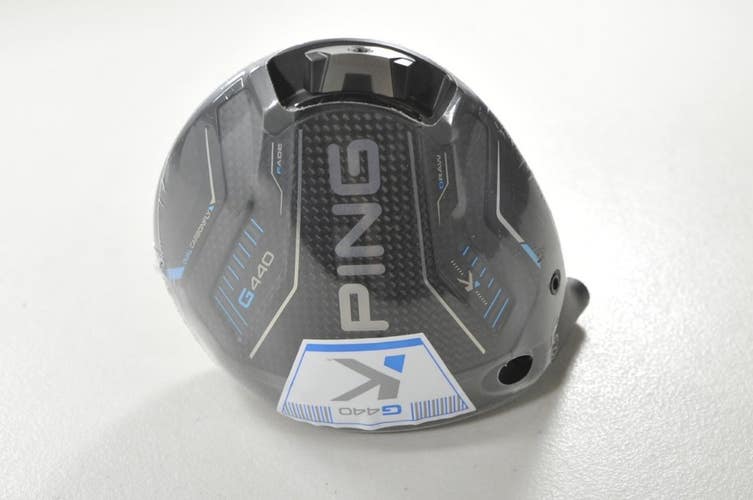 LEFT HANDED Ping G440 K 10.5* Driver HEAD ONLY New  # 214864