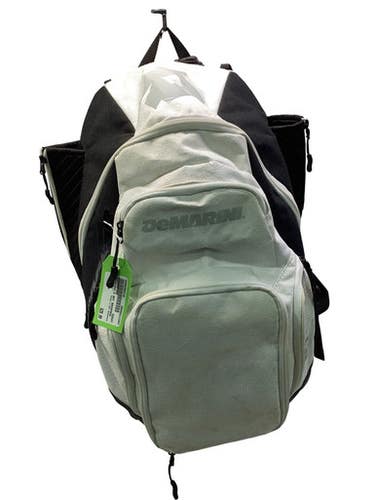Used Demarini 2 BAT BACKPACK BB/SB Player Backpack White 11347-S000268210