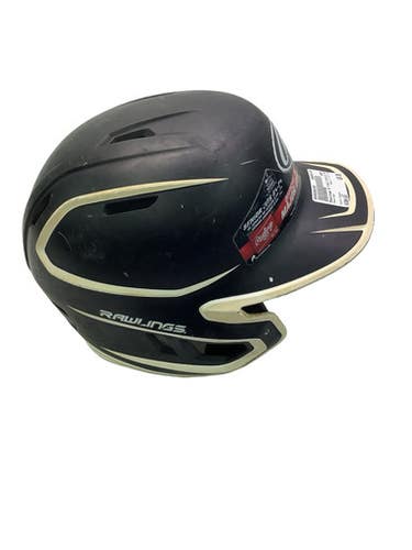 Used Rawlings 6 7/8-7 5/8 Batting Helmet No Mask Black LG 11347-S000268185