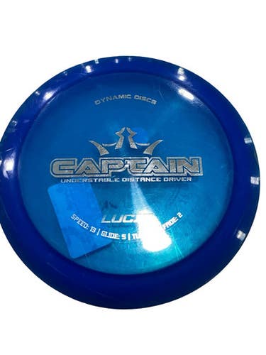 Used Dynamic Discs CAPTAIN LUCID Disc Golf Driver Royal Blue 170g 11347-S000268165