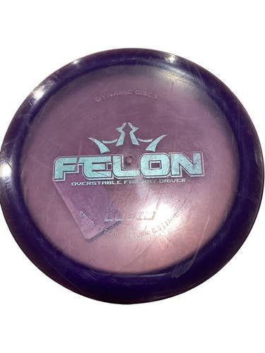 Used Dynamic Discs FELON DRIVER Disc Golf Driver Purple 172g 11347-S000268163