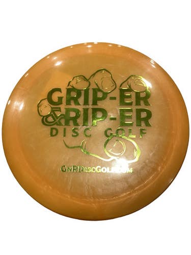 Used GNRDISC GOLF GRIP-ER RIP-ER Disc Golf Driver Orange 11347-S000268140
