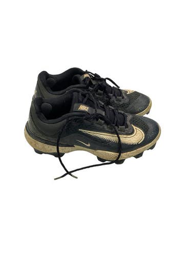 Used Nike NIKE BASEBALL CLEAT BB/SB Cleats Black Youth 07.5 11347-S000268115